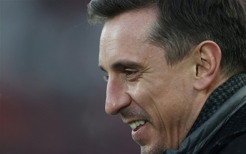 Image for Gary Neville makes Liverpool admission ahead of Premier League run-in