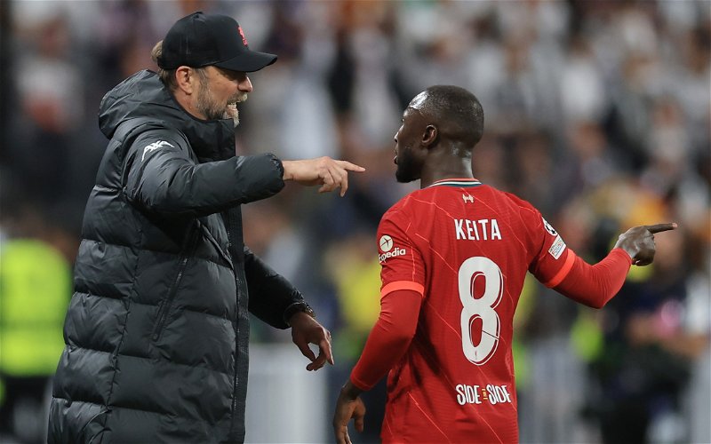Image for Liverpool face disaster over Naby Keita