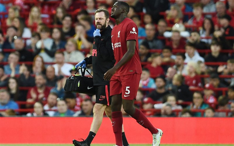 Image for Liverpool receive big boost over Ibrahima Konate