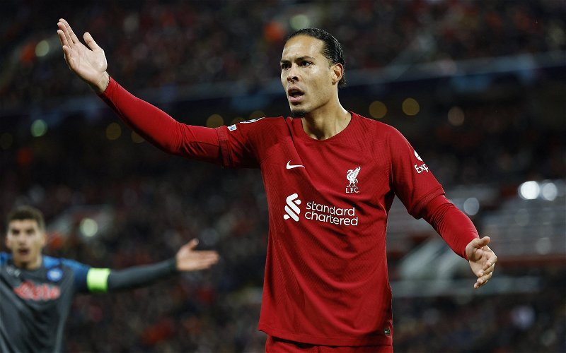Image for Liverpool: Virgil van Dijk can be integral in  stopping Harry Kane
