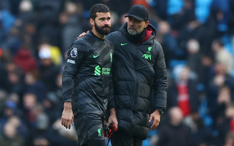 Image for Liverpool injury update sparks Alisson worry