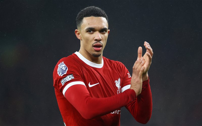 Image for Liverpool suffer Trent Alexander-Arnold injury blow