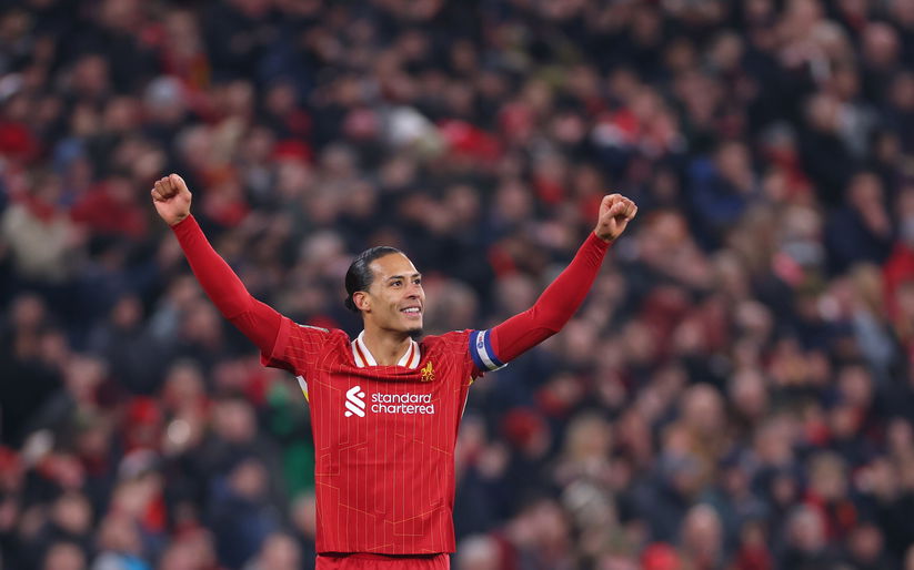 Image for Fabrizio Romano reports “very good conversation” between van Dijk and LFC as agents spotted