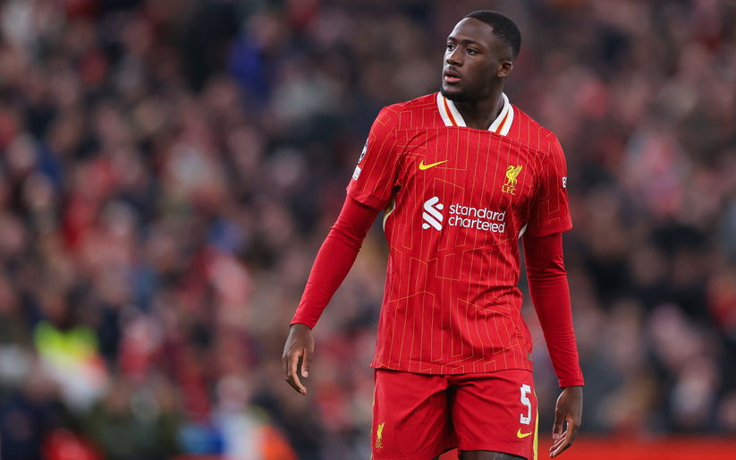 Image for Liverpool welcome Ibrahima Konate back to training