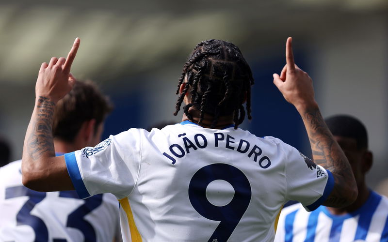 Image for Brighton could accept bids of around £60m for Joao Pedro