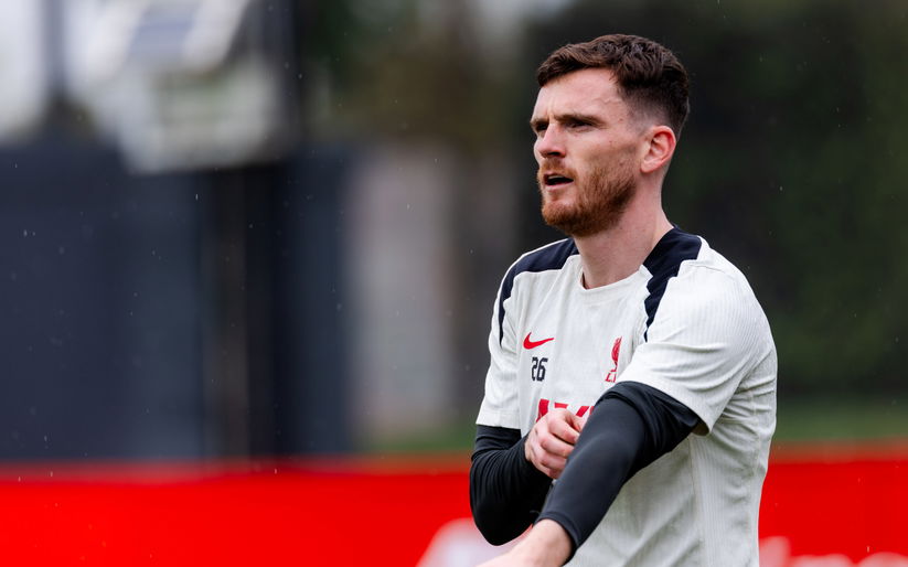 Image for “I am told…” – Journalist drops significant update regarding Andy Robertson leaving Liverpool