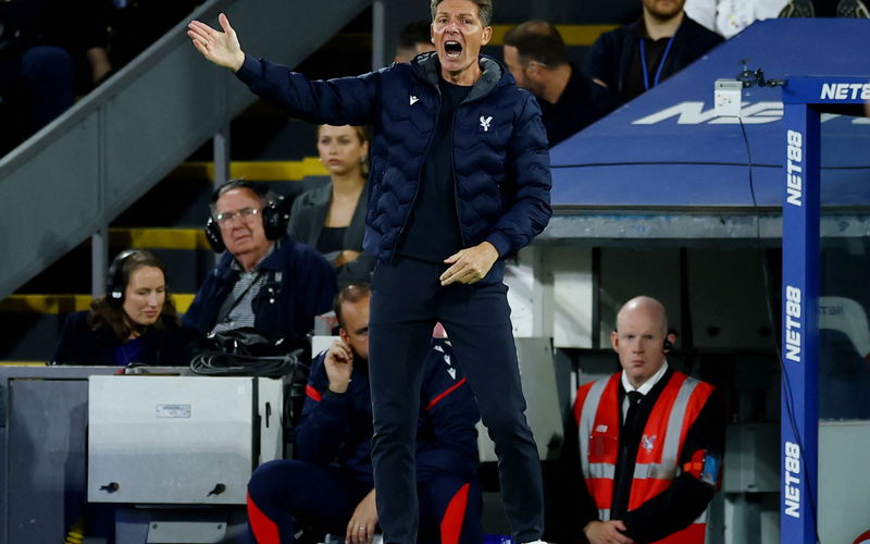 Image for Oliver Glasner understandably angry over prospect of losing Eze and Guehi in one week