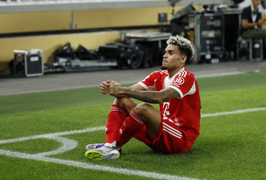 Luis Diaz honours Diogo Jota by doing his celebration after scoring for Bayern Munich
