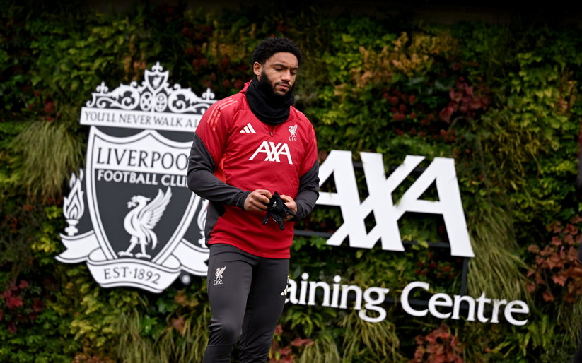 Image for Arne Slot must start Joe Gomez at right-back moving forward