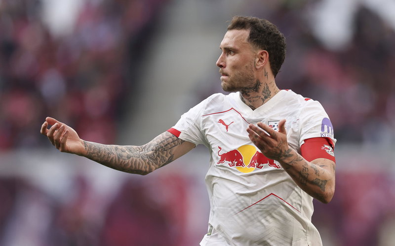 Image for Liverpool and Man Utd go head to head to sign David Raum, scouted him this weekend