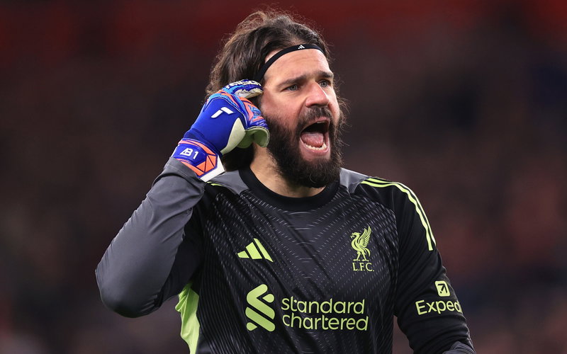 Image for Alisson Becker ‘in talks’ to leave Liverpool, but he’s not ‘agitating’ to complete transfer
