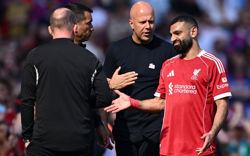 Image for “Looks like” – Fresh claim emerges over Arne Slot sacking at Liverpool after Mo Salah outburst
