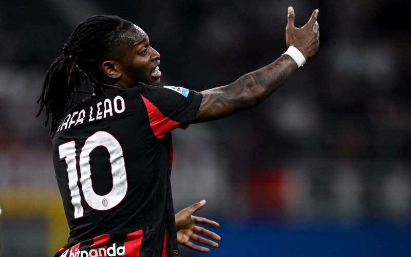 Image for Rafael Leao offered to Liverpool and Manchester United for £43m