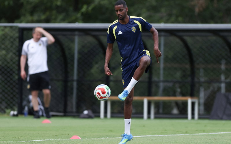 Image for Latest on Alexander Isak’s fitness and personalised training programme with Sweden National Team
